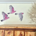 Bridget Farmer | Wall Decorations | Galahs | Set of 3
